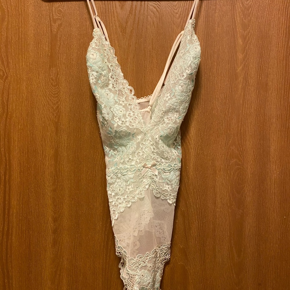 Victoria’s Secret Lace Thong Teddy